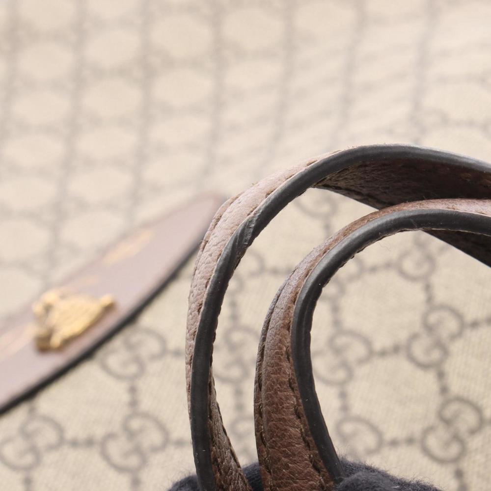GUCCI Brown Leather Backpack - Picture 7 of 7